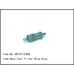 JR-0113-BG  Fuel Filter Blue Gray